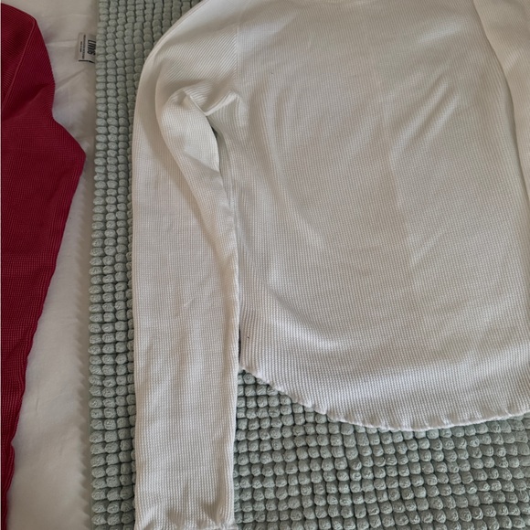 We The Free Women's White Long Sleeve Tee - Picture 3 of 6